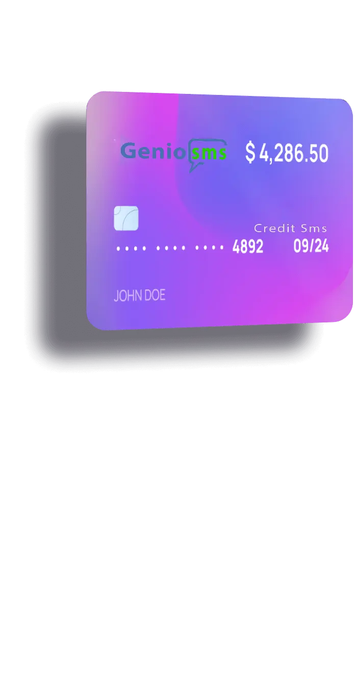card credit geniosms