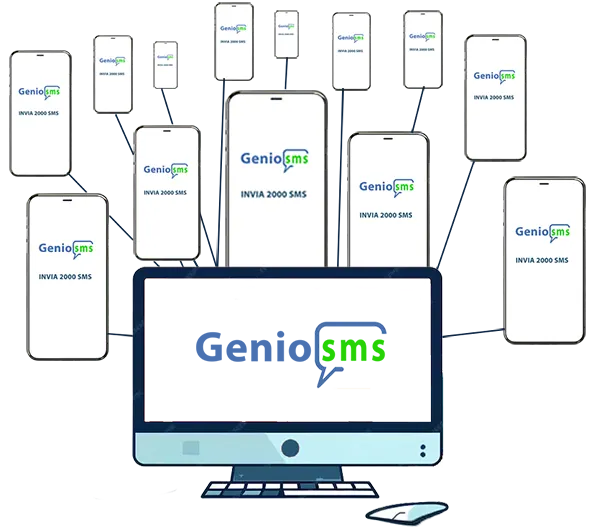 collega tanti telefoni al pc per inviare sms