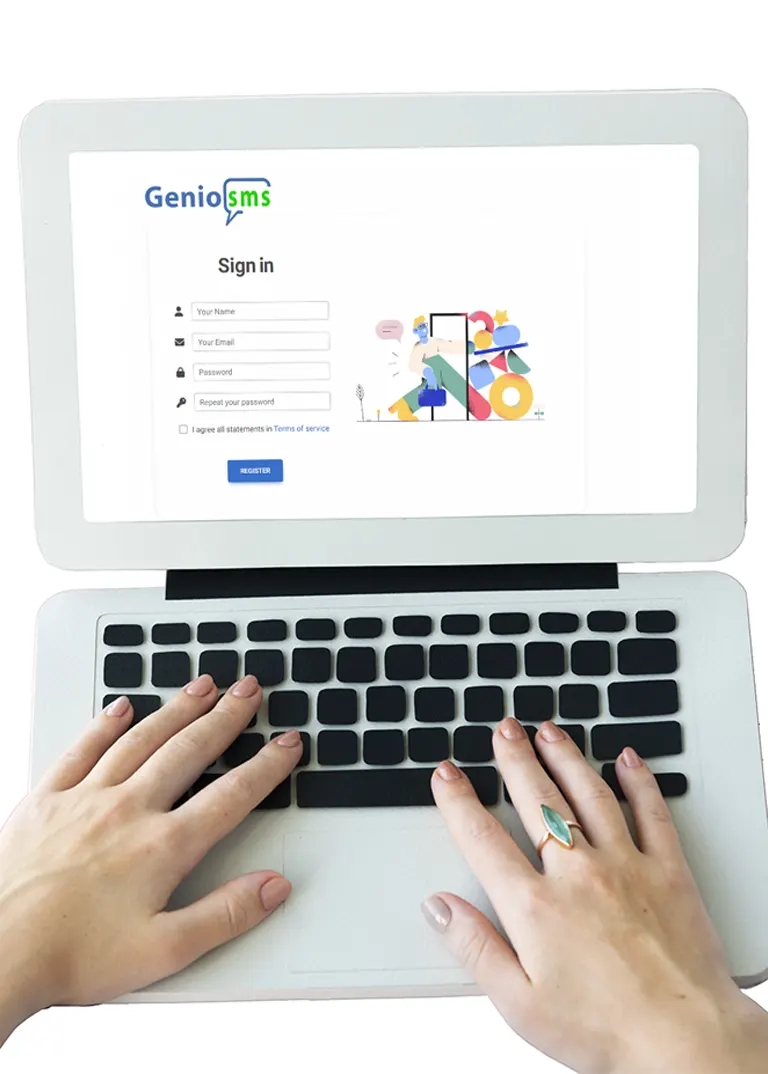 Registrazione geniosms.com